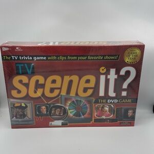 Scene It TV Edition DVD Game 2005 Sealed Screenlife‎ Trivia Board Game